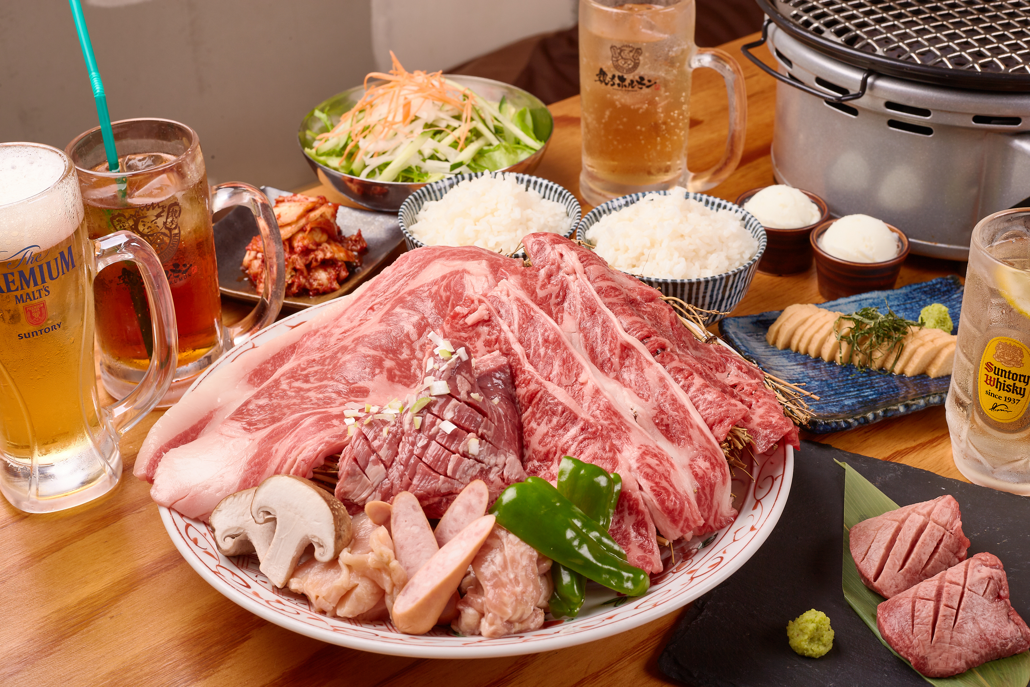 焼肉まつり盛り
